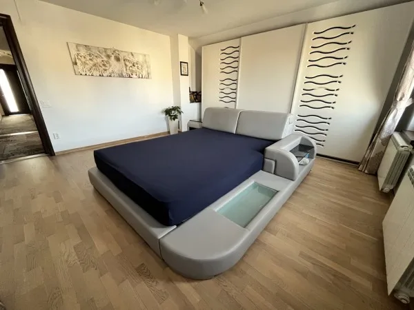 Protecție saltea impermeabilă SafeSleep, 100×200 cm, Albastra (2)