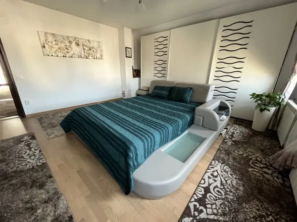 Set cuvertură și fețe de pernă, 220×240 cm, Turcoaz (2)